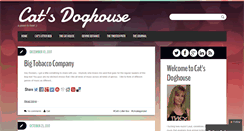 Desktop Screenshot of catsdoghouse.com